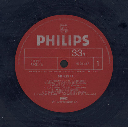 Dogs : Different (LP, Album)