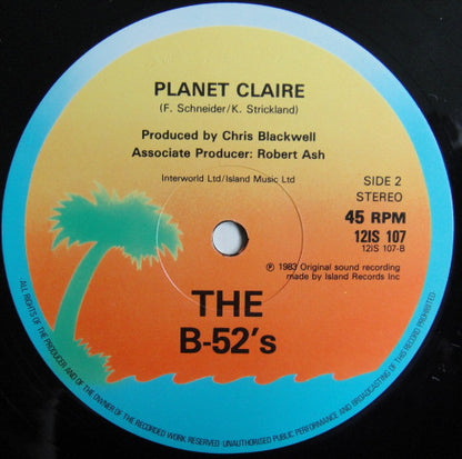 The B-52's : Future Generation (12", Single)