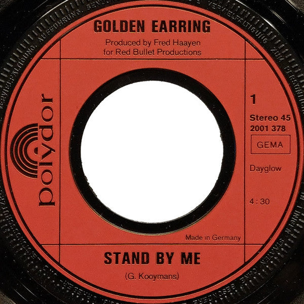 Golden Earring : Stand By Me (7", Single)