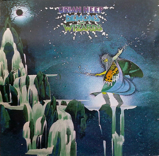 Uriah Heep : Demons And Wizards (LP, Album, RE)