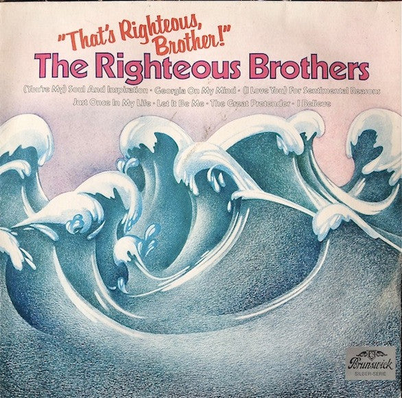 The Righteous Brothers : "That's Righteous, Brother!" (LP, Comp)