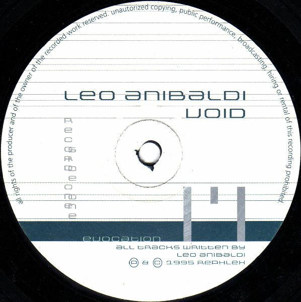 Leo Anibaldi : Void (3xLP, Album)
