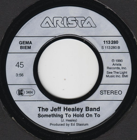 The Jeff Healey Band : I Think I Love You Too Much (7", Single)