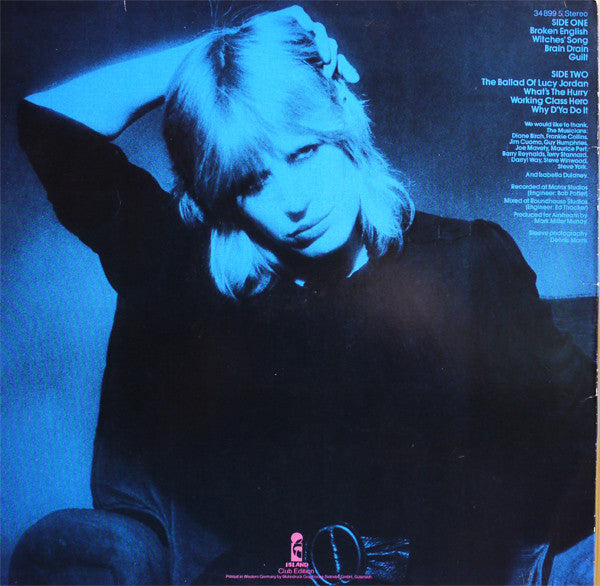 Marianne Faithfull : Broken English (LP, Album, Club)