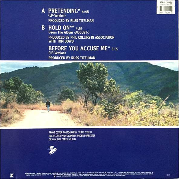 Eric Clapton : Pretending (12", Maxi)
