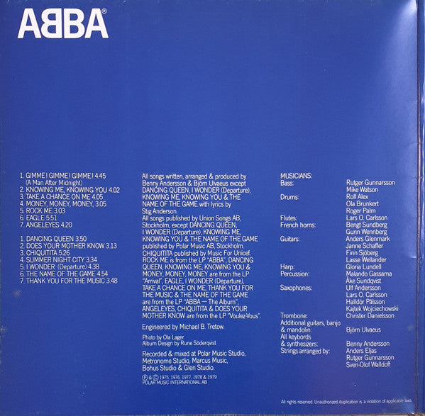 ABBA : Greatest Hits Vol. 2 (LP, Comp, Gat)