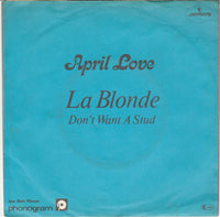 April Love : La Blonde (7")
