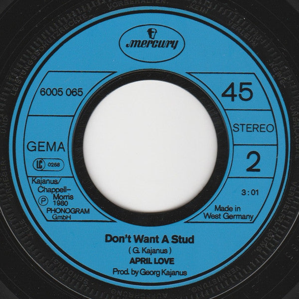 April Love : La Blonde (7")
