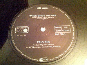 Trio Rio : Voulez Voulez Vous (12", Maxi)