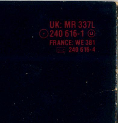 The Sisters Of Mercy : First And Last And Always (LP, Album)