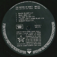 The Sisters Of Mercy : First And Last And Always (LP, Album)