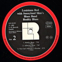 Louisiana Red With Sunnyland Slim Blues Band & Carey Bell : Reality Blues (LP, Album)