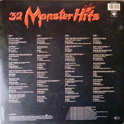 Various : Ronny's Pop Show 12 (32 Monster Hits) (2xLP, Comp)