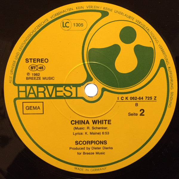 Scorpions : Can't Live Without You (12", Maxi)