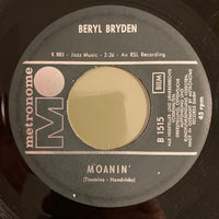 Beryl Bryden : Moanin' / I'm Movin' On (7")
