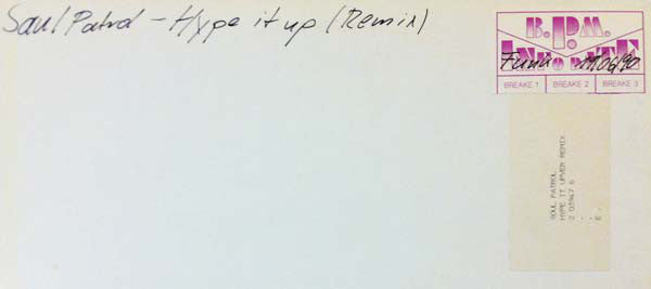 Soul Patrol : Hype It Up (Remix) (12", Promo)