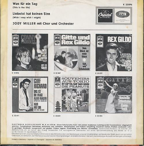 Jody Miller : Was Für Ein Tag (7", Single)