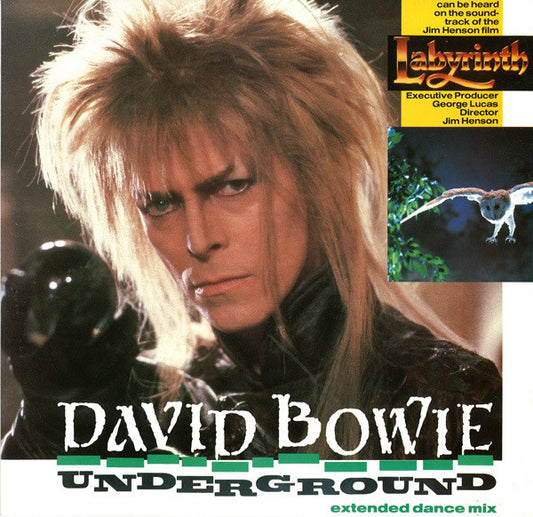 David Bowie : Underground (Extended Dance Mix) (12", Single)