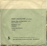 Drafi Deutscher / Orchester Walter Eichenberg : Marmor, Stein Und Eisen Bricht / Guanabara (7", Single, Mono)