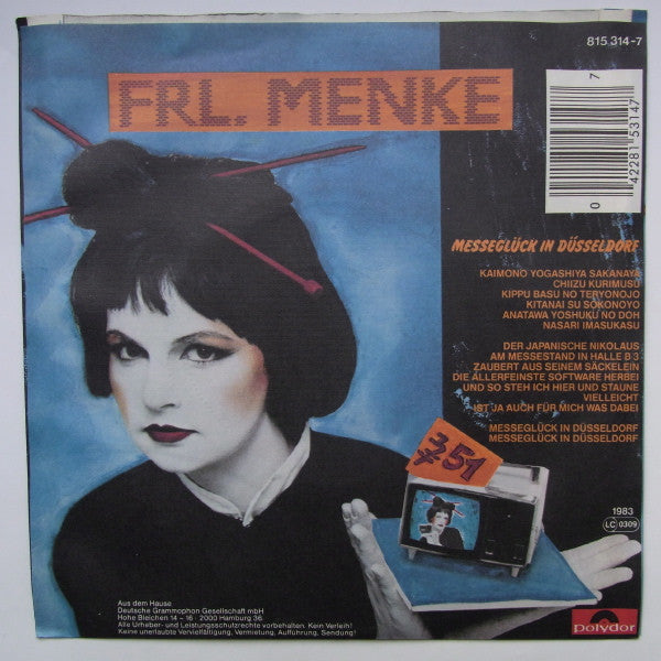 Frl. Menke : Messeglück In Düsseldorf (7", Single)