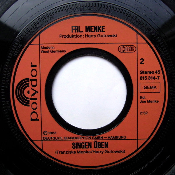 Frl. Menke : Messeglück In Düsseldorf (7", Single)