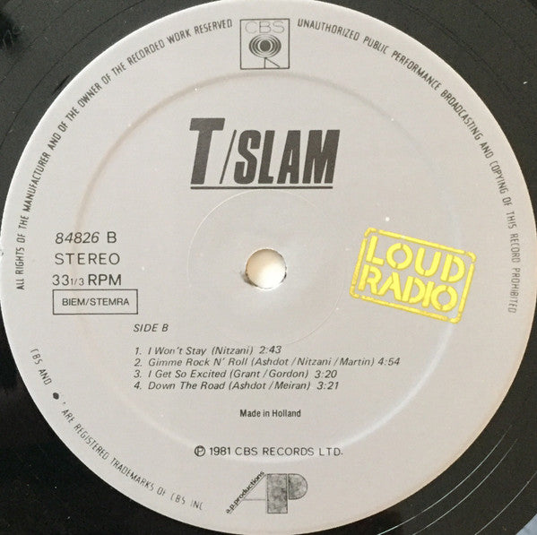 T/Slam* : Loud Radio (LP, Album)