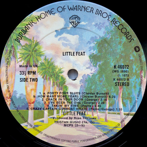 Little Feat : Little Feat (LP, Album, RE)