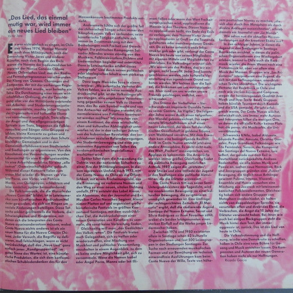 Various : Novedades De Chile (LP, Comp)