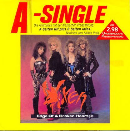 Vixen (2) : Edge Of A Broken Heart (7", Single)