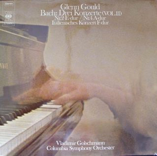 Glenn Gould, Vladimir Golschmann, Columbia Symphony Orchester* - Bach* : Drei Konzerte (Vol. II) (LP, Comp)