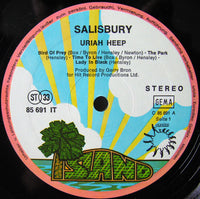 Uriah Heep : Salisbury (LP, Album, RE, Gat)