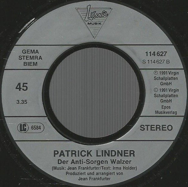 Patrick Lindner : Ich Hätt' Dich Sowieso Geküßt (7", Single)