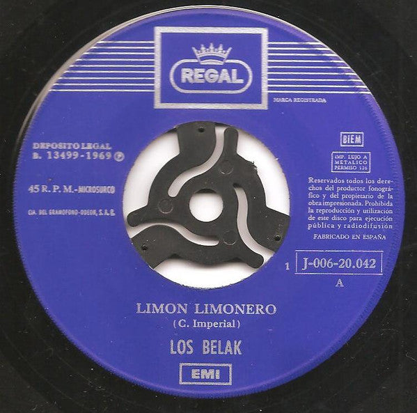 Los Belak : Limon Limonero (7", Single)