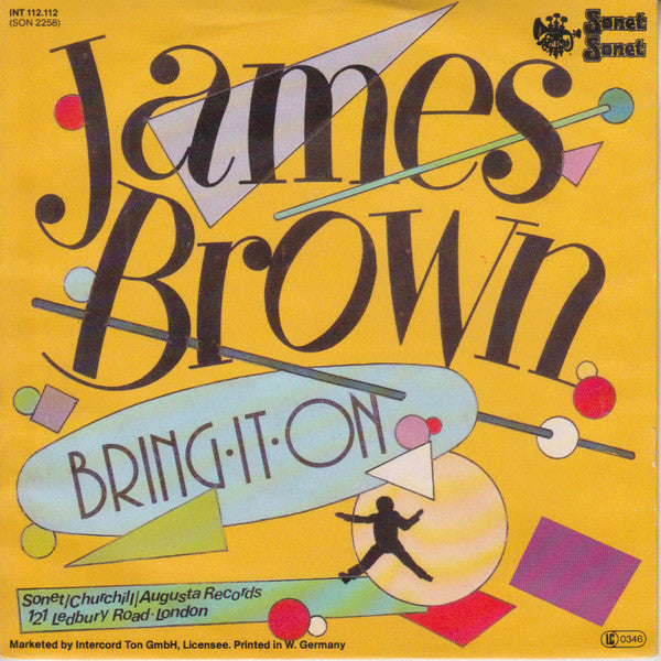 James Brown : Bring It On (7", Single)