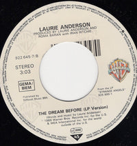 Laurie Anderson : Strange Angels (7", Single)