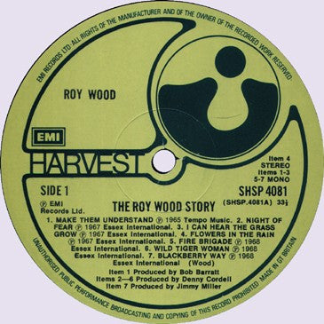 Roy Wood : The Roy Wood Story (2xLP, Comp, Mono)
