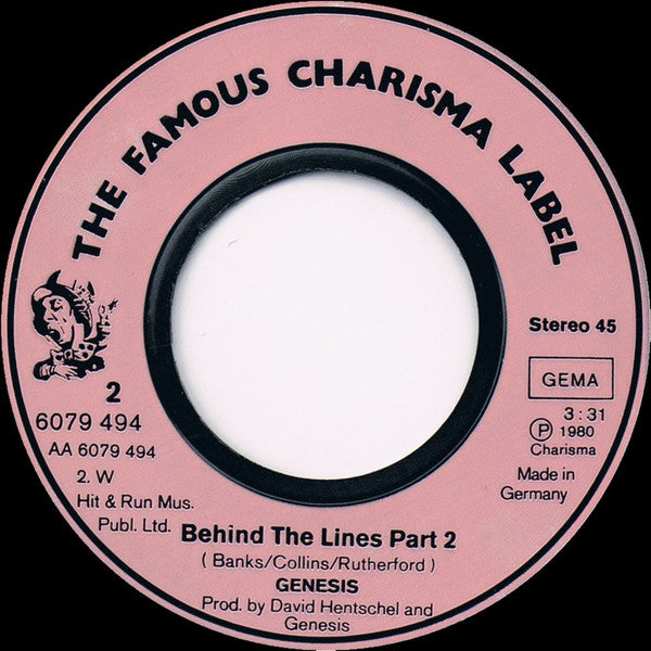 Genesis : Turn It On Again (7", Single)