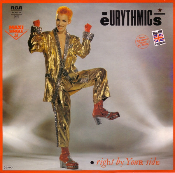 Eurythmics : Right By Your Side (12", Maxi)