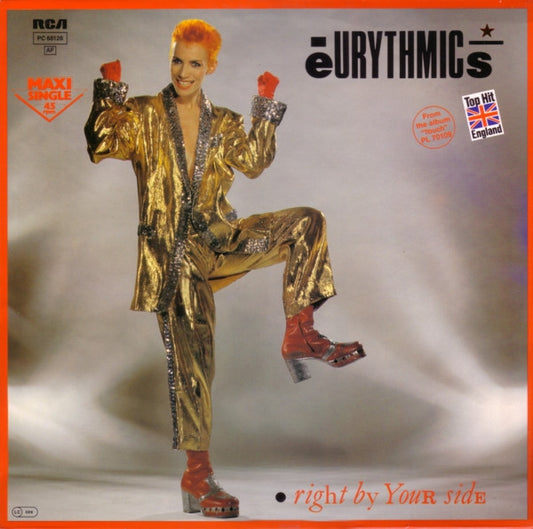 Eurythmics : Right By Your Side (12", Maxi)