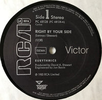 Eurythmics : Right By Your Side (12", Maxi)