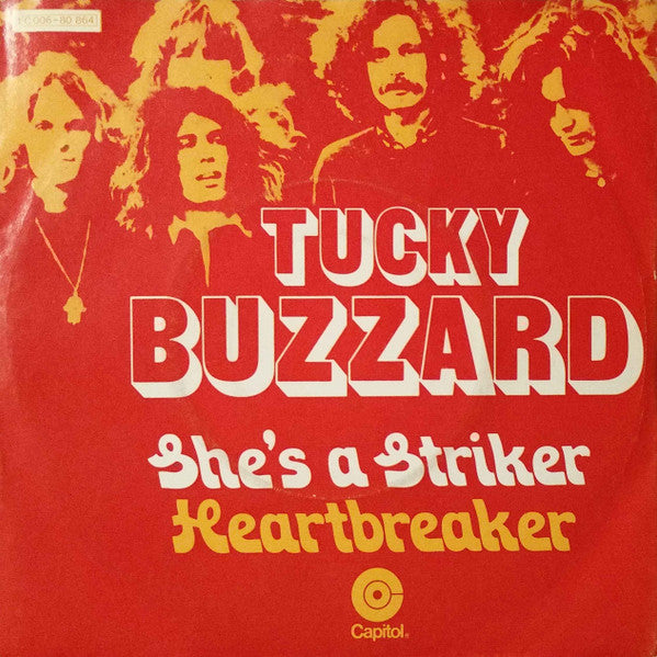 Tucky Buzzard : She's A Striker / Heartbreaker (7", Single)
