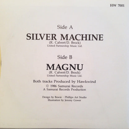 Hawkwind : Silver Machine (7", Single)