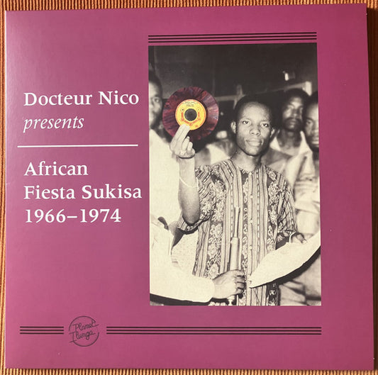 Dr. Nico & African Fiesta Sukisa* : Docteur Nico Presents African Fiesta Sukisa 1966-1974 (3xLP, Album, Comp, Num)