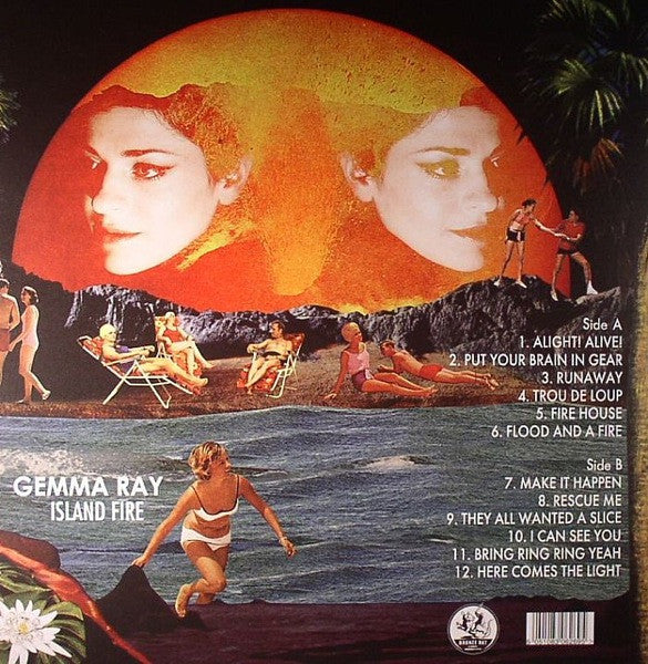 Gemma Ray : Island Fire (LP, Album, Cle)