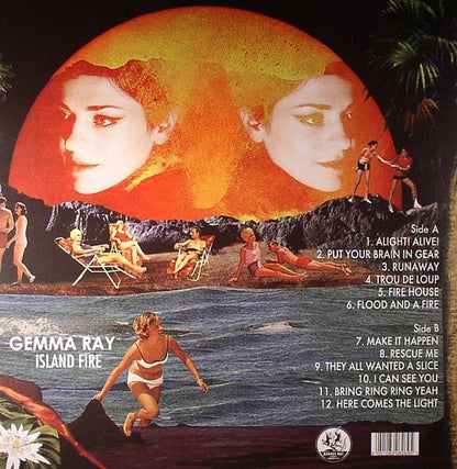 Gemma Ray : Island Fire (LP, Album, Cle)