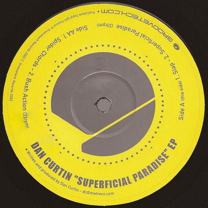 Dan Curtin : Superficial Paradise EP (12", EP)