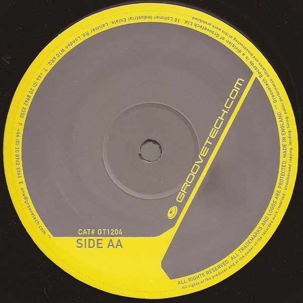Dan Curtin : Superficial Paradise EP (12", EP)