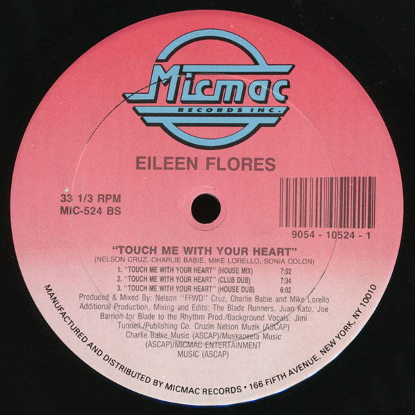 Eileen Flores : Touch Me With Your Heart (12", Single)
