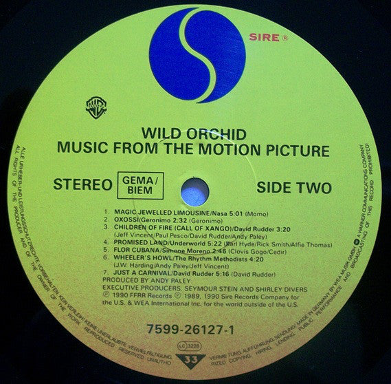 Various : Wild Orchid (Music From The Motion Picture) (LP, Comp)