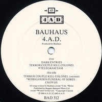 Bauhaus : 4AD (12", EP, Comp, Whi)